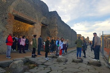 Pompeii guided group tour from Rome 