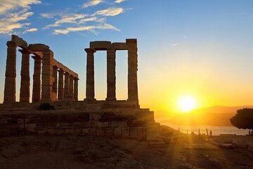 Sunset at Cape Sounion: A Journey to the Temple of Poseidon