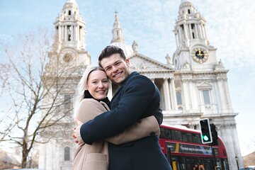 London: Photoshoot at St.Pauls Cathedral & Millennium Bridge