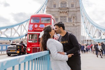 Private Professional Photoshoot Outside Tower Bridge in London