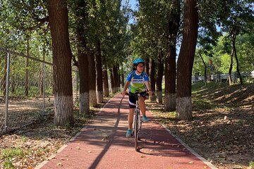 Riverside Cycling with a Native 