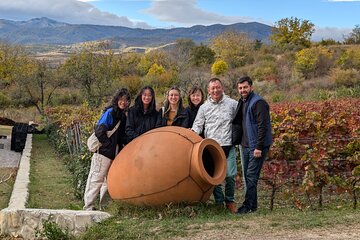 Private Kakheti Tour organic Wine Tasting with Lunch