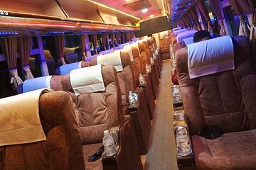Pokhara to Kathmandu by Sofa Seat Tourist Bus with Hotel Pickup