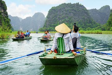 Timeless Beauty of Ninh Binh Premium Hoa Lu and Tam Coc Tour