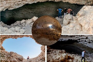 Explore the Majestic Musfur Sinkhole Doha's Hidden Natural Wonder