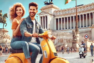 Rent a Scooter Vespa in Rome - 72 Hours