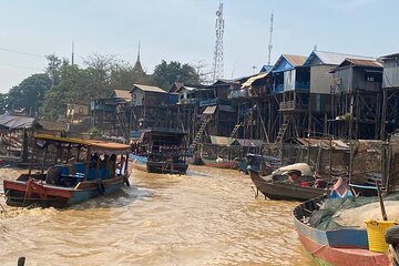  Beng Melea and Kampong Phluk Floating Village with Guide