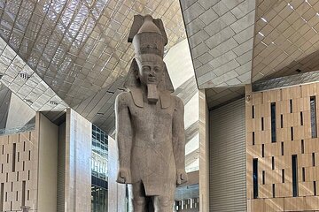Private DayTour Grand Egyptian Museum, Giza Pyramids & Camel Ride