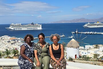 Private Mykonos Island Sightseeing Tour with a local SUV