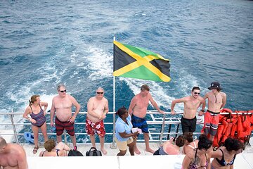 Shared Ocho Rios Sunset Catamaran with Dinner Open Bar and DJ