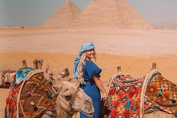 8 hours Cairo Day Tour Giza Pyramids Memphis City and Sakkara