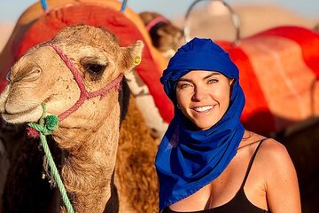 Agafay Golden Sunset and Camel Rides Dinner Show