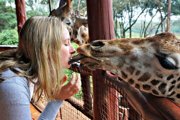 Karen Blixen museum, Giraffe Center, Beads and Bomas of Kenya