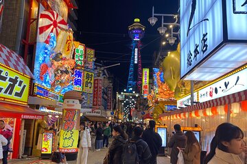 Night Soul Food Tour in Shinsekai with a local guide