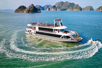 Halong Bay 5-Star Day Cruise, Buffet Lunch, Cave, Kayak, Transfer