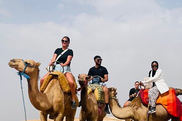  Camel Ride in the Agafay Desert, Dinner and Fire Show