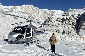Annapurna Base Camp Helicopter Landing Tour from Pokhara