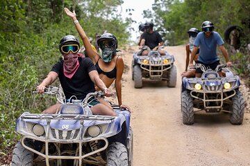 Wild Jungle ATV Adventure with Cenote and Monkey Sanctuary