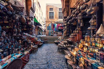 Giza Pyramids, Museum & Khan El Khalili Tour with Expert Guide