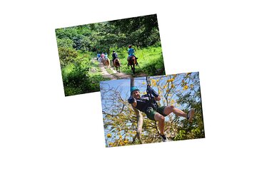Tour Combo - WRCT Adventures Private Zipline & Horseback Ride