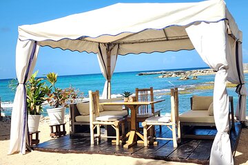 VIP Oceanfront Cabana at Bamboo Beach Club in Montego Bay