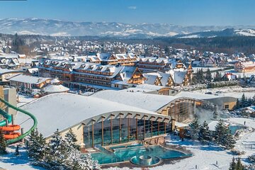Zakopane Day Trip with Thermal Mineral Baths and Mountain Train