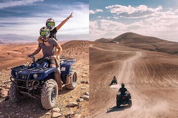 Agafay Desert: Quad Biking, Camel Ride & Dinner Show Experience.