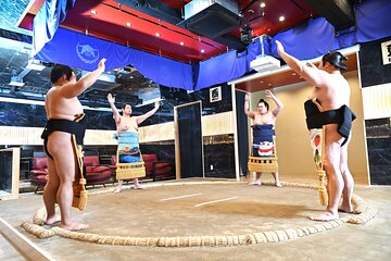 Tokyo Luxury Sumo Experience with Deluxe Japanese Cuisine 