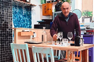 Extra Virgin Olive Oil Experience with Wine and Herbs