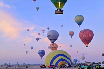 Sunrise Hot Air Balloon Ride Over Luxor with Transfers