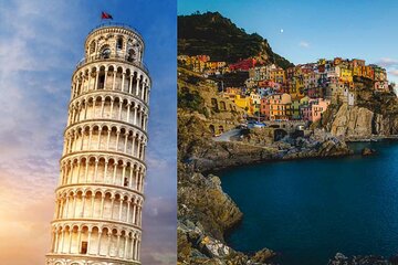 Cinque Terre and Pisa One Day Adventure Trip from Florence