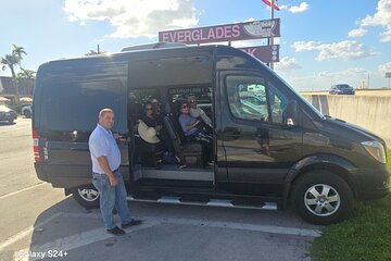 Shuttle from Miami Port to Everglades Safari Park and MIA Airport