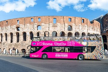  Rome Hop On Hop Off Bus Tour