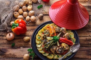 Moroccan Market to Table Cooking Masterclass