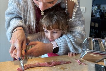 Lake Como Market Tour & Cooking Class with Annamaria