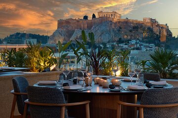 Taste of Athens: Private Rooftop Dinner with Stunning City Views