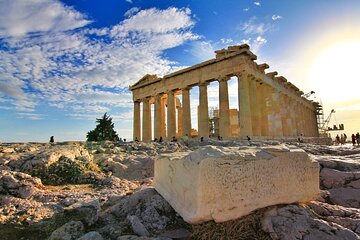 Acropolis monuments, Parthenon and Plaka, Monastiraki walking tour 