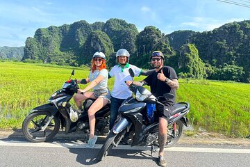 From Hanoi: 1 Day Motorbike Trip Discover the beauty of Ninh Binh
