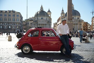 Explore Rome in Style by A Vintage Car Fiat 500 Tour 