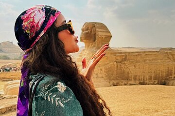 Giza Pyramids,Sphinx,Camel Ride,ATV Bike,Shopping, Dinner cruise