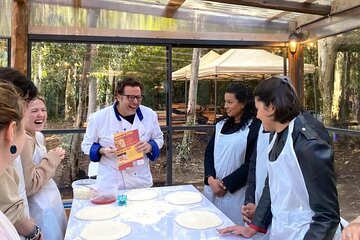 Rome Cooking Class: Make Pizza and Pasta with Wine & Dessert