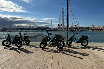 Valencia: Unforgettable Bike Tour & Coastal Catamaran Cruise
