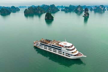 Top Luxury Halong Bay Ambassador Cruise with Buffet Lunch & Views
