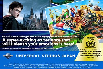 Universal Studios Japan 1 Day Pass and Have Fun in Kansai Pass