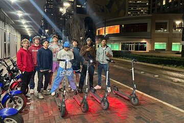 Downtown Houston Sightseeing Self Guided Tour S2 Pro E Scooter