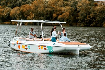 Pinhão Private Electric Boat Tour 2h Wine Tasting Included