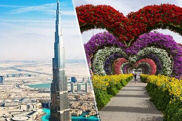 Half Day city Tour & Miracle Garden Tickets Only 