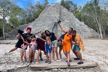 Private Tour Coba Cenote and Mayan Community Lunch Included