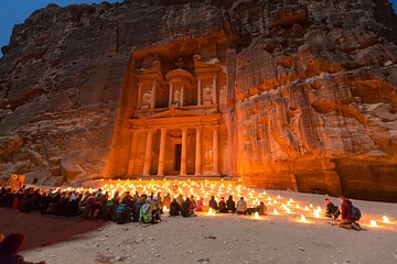 Petra temple & Jordan River + Lunch by Ferry - Sharm El Sheikh