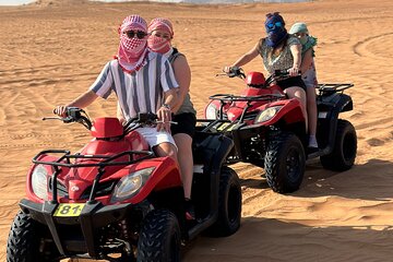 Dubai Morning Desert Safari with Quad Bike & Camel Ride
